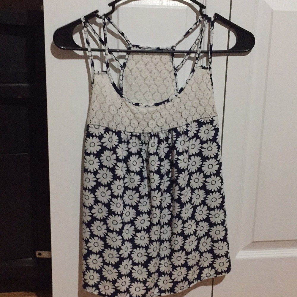 Flower tank top
